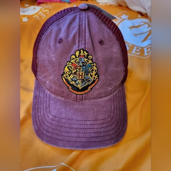 NWT Harry Potter Hogwarts Cap , adjustable adult trucker hat - Picture 15 of 16